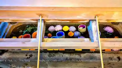 検見川神社の手水舎