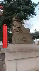 花園神社の狛犬