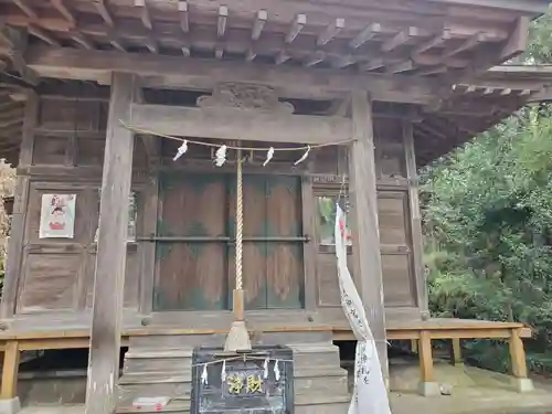 涌釜神社の本殿・本堂
