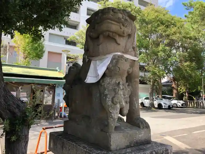 海神社の狛犬