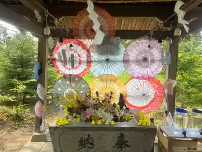 芽室神社の手水舎