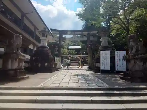 黒龍社（伊奈波神社境内社）の鳥居