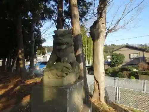 子ノ神社の狛犬