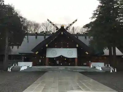 北海道神宮の本殿・本堂