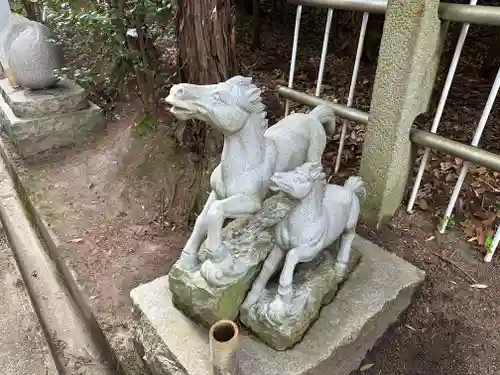 十二神社の狛犬