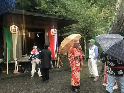 清水神社のお祭り