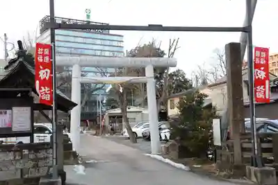 阿邪訶根神社の鳥居