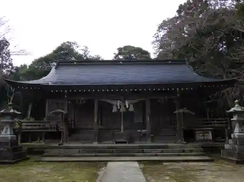 倭文神社の本殿・本堂