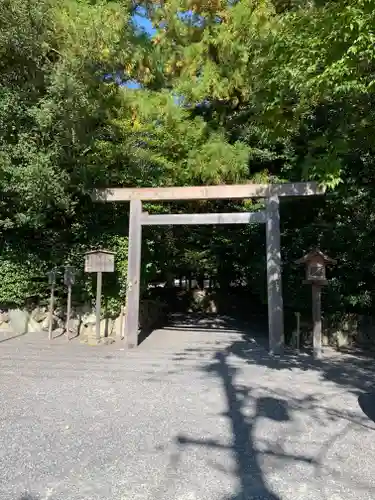 月夜見宮（豊受大神宮別宮）の鳥居