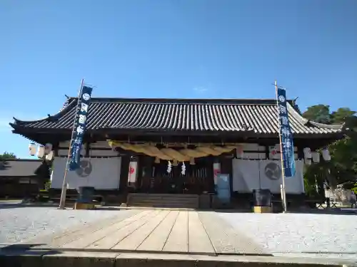 阿智神社の本殿・本堂