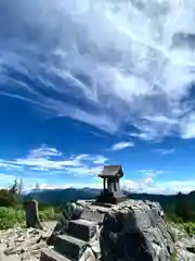 山家神社奥宮の本殿