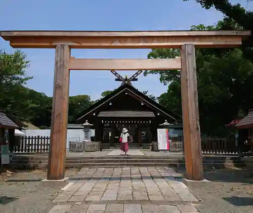 和泉國一之宮　大鳥大社の鳥居