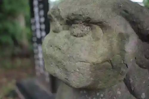 越谷香取神社の狛犬