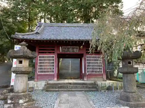 金乗院放光寺の山門・神門
