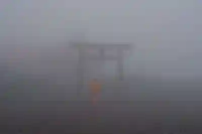 白山比咩神社　奥宮の鳥居