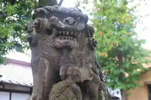 阿邪訶根神社の狛犬