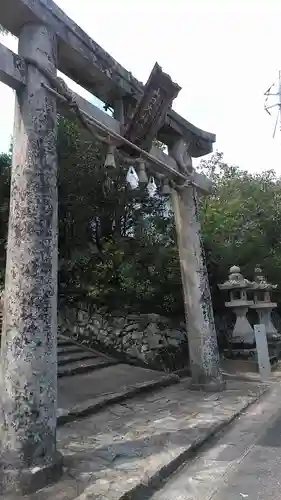 山口大神宮の鳥居