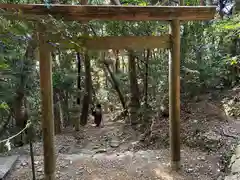 伊射波神社の鳥居