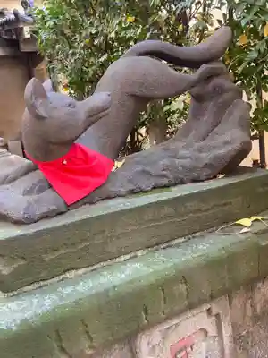 小野照崎神社の狛犬