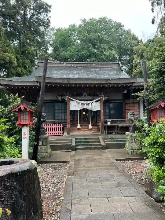 平出雷電神社の本殿・本堂