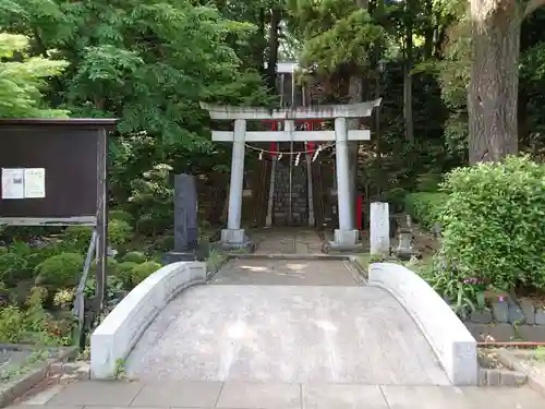 茅ヶ崎杉山神社の鳥居