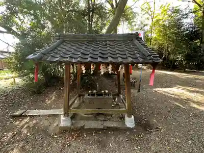 菅田比賣神社の手水舎