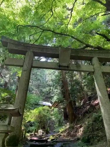 名草厳島神社の鳥居