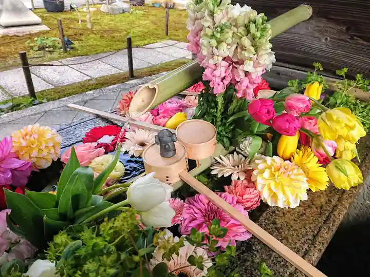 勝林寺の手水舎