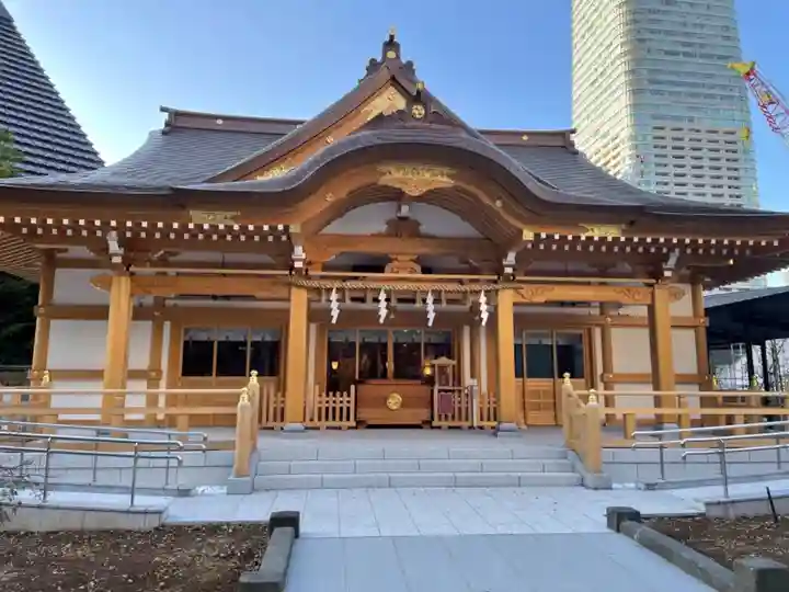 西久保八幡神社の本殿・本堂