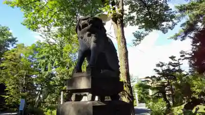 比布神社の狛犬
