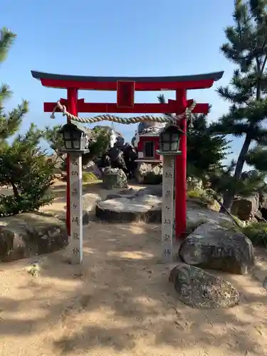 藤ヶ崎龍神社の鳥居