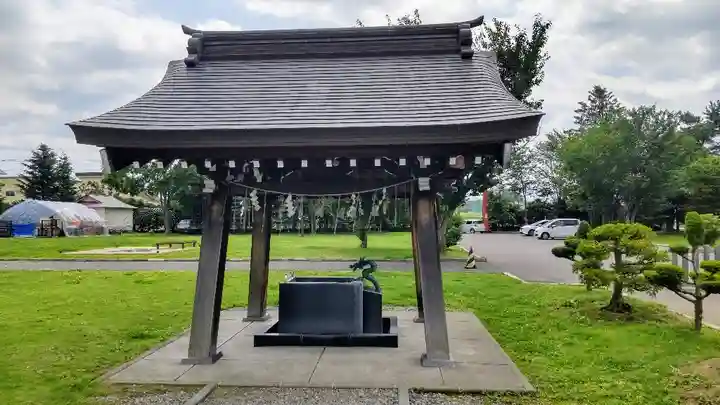 美瑛神社の手水舎