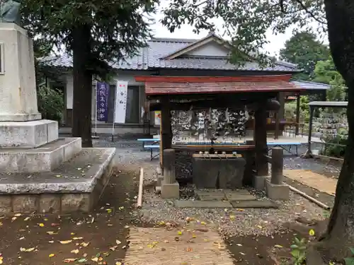 鶴峯八幡宮の手水舎
