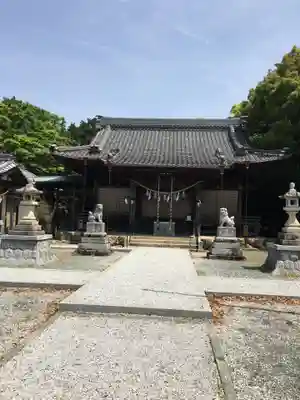 諏訪社の本殿・本堂