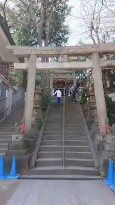 王子稲荷神社の鳥居