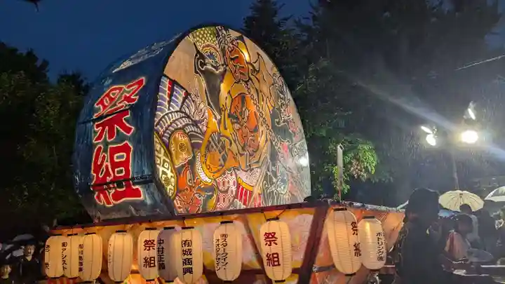 永山神社のお祭り
