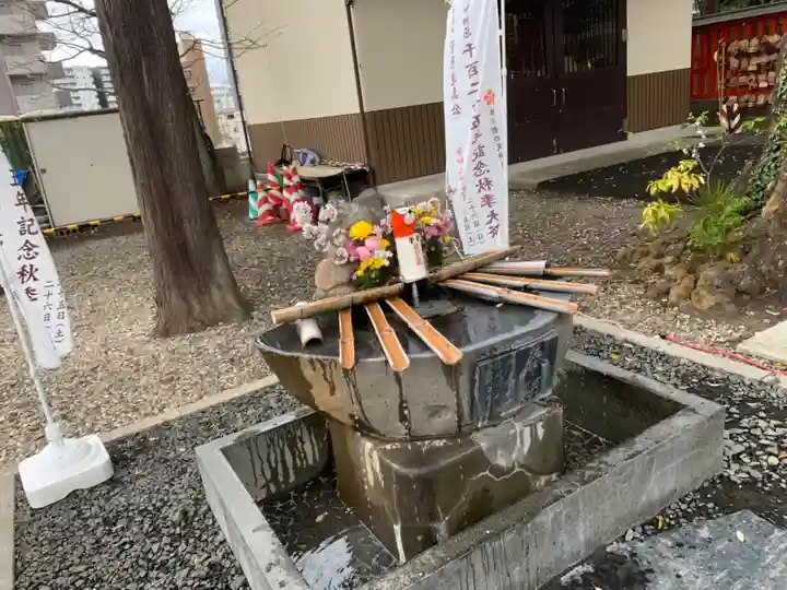 榴岡天満宮の手水舎