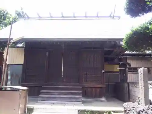 稲荷神社の本殿