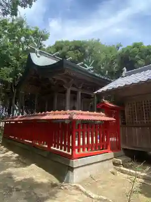年毛神社の本殿・本堂