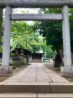 碑文谷八幡宮の鳥居