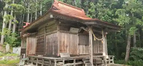 深山神社の本殿