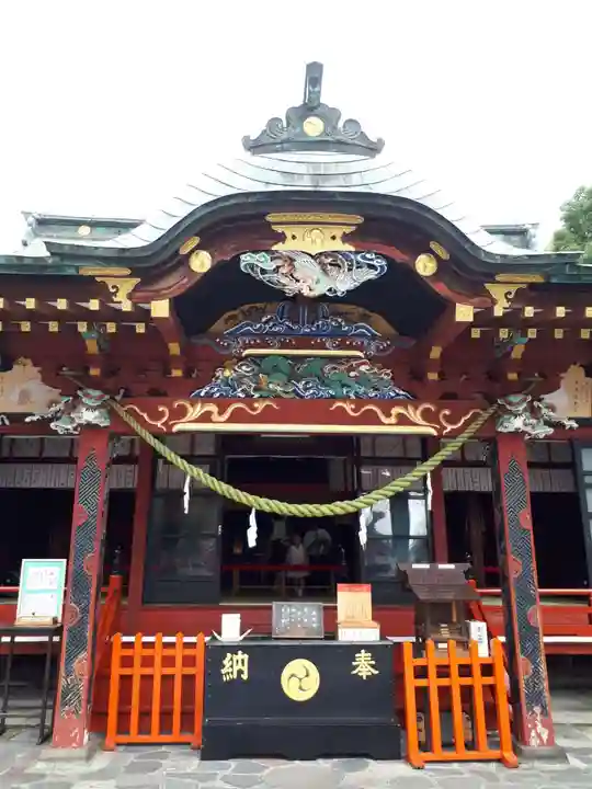 玉村八幡宮の本殿・本堂