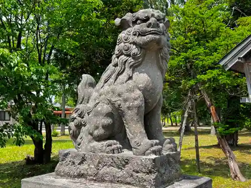 新十津川神社の狛犬