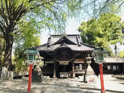 田無神社の本殿・本堂