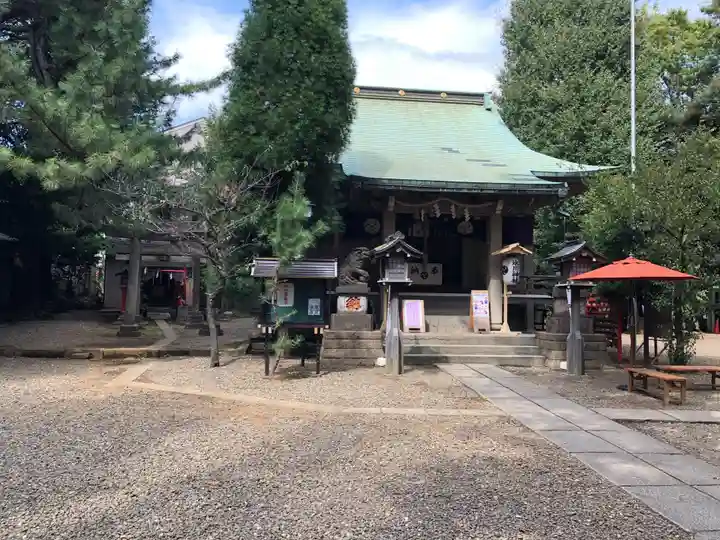 上目黒氷川神社の本殿・本堂