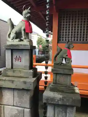 豊受稲荷本宮の狛犬