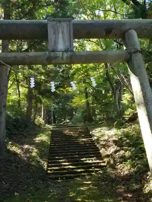 白山神社の鳥居