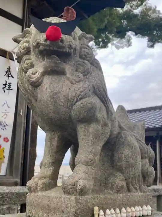 玉田神社の狛犬