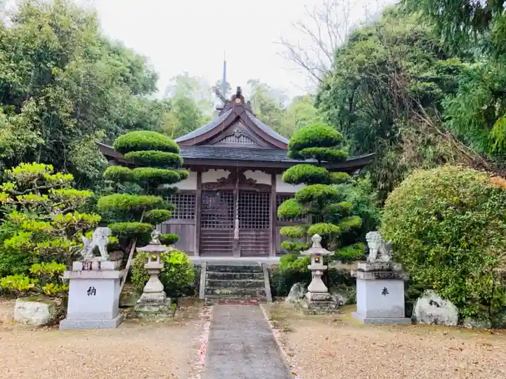 市原豊歳神社の本殿・本堂