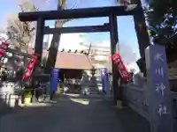 高円寺氷川神社の鳥居